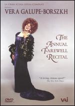 Vera Galupe-Borszkh: The Annual Farewell Recital