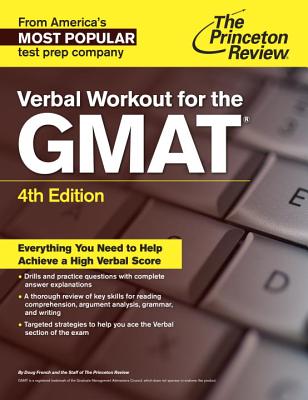 Verbal Workout for the Gmat, 4th Edition - The Princeton Review