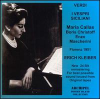 Verdi: I Vespri Siciliani - Boris Christoff (vocals); Enzo Mascherini (vocals); Gino Sarri (vocals); Lido Pettini (vocals); Mafalda Masini (vocals);...