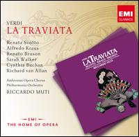 Verdi: La Traviata - Alfredo Kraus (vocals); Band of the Royal Marines; Christopher Keyte (vocals); Cynthia Buchan (vocals);...