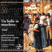 Verdi: Un ballo in maschera - Aldo Bertocci (vocals); Carlo Meliciani (vocals); Federico Davia (vocals); Giovanni Foiani (vocals); Jos Carreras (tenor);...