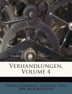 Verhandlungen, Volume 4