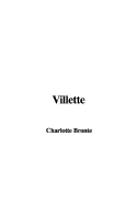 Villette - Bronte, Charlotte