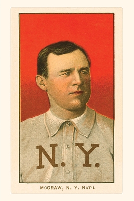 Vintage Journal Early Baseball Card, John McGraw - Found Image Press (Producer)