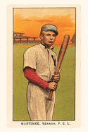 Vintage Journal Early Baseball Card, Martinke
