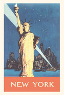 Vintage Journal New York Traval Poster