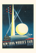 Vintage Journal Trylon and Perisphere, World's Fair
