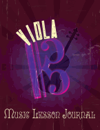 Viola Music Lesson Journal