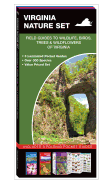 Virginia Nature Set: Field Guides to Wildlife, Birds, Trees & Wildflowers of Virginia