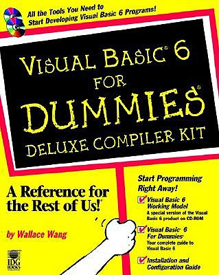 Visual Basic 6 for Dummies Deluxe Compiler Kit Boxed Set - Wang, Wallace