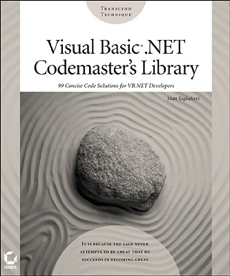 Visual Basic.Net Codemaster's Library - Tagliaferri, Matt