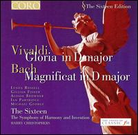 Vivaldi: Gloria in D major; Bach: Magnificat in D major - Alison Browner (alto); Gillian Fisher (soprano); Ian Partridge (tenor); Lynda Russell (soprano); Michael George (bass);...