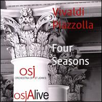Vivaldi, Piazzolla: Four Seasons - Jan Peter Schmolck (violin); Orchestra of St. John's; John Lubbock (conductor)
