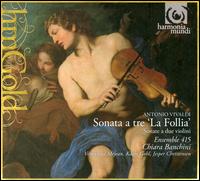 Vivaldi: Sonata a tre "La Follia" - Ensemble 415; Jesper Christensen (harpsichord); Kathi Gohl (cello); Veronique Mejean (violin)
