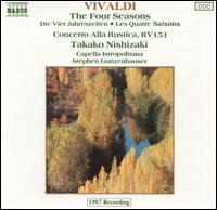 Vivaldi: The Four Seasons; Concerto alla rustica - Capella Istropolitana; Takako Nishizaki (violin); Stephen Gunzenhauser (conductor)