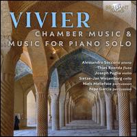 Vivier: Chamber Music & Music for Piano Solo - Alessandro Soccorsi (piano); Joseph Puglia (violin); Niels Meliefste (percussion); Pepe Garca (percussion);...