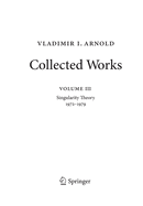 Vladimir Arnold - Collected Works: Singularity Theory 1972-1979