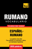 Vocabulario Espanol-Rumano - 9000 Palabras Mas Usadas