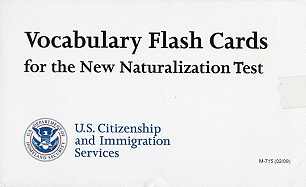 Vocabulary Flash Cards for the New Naturalization Test
