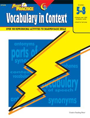 Vocabulary in Context - Schwartz, Linda, M.S
