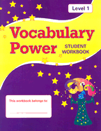 Vocabulary Power Level 1: Student Workbook