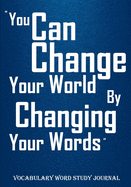 Vocabulary Word Study Journal