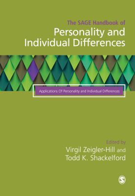 Volume III: Applications of Personality and Individual Differences - Zeigler-Hill, Virgil (Editor)