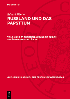 Von Der Christianisierung Bis Zu Den Anf?ngen Der Aufkl?rung - Winter, Eduard