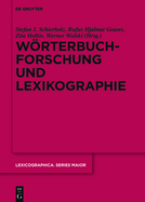 Wrterbuchforschung Und Lexikographie