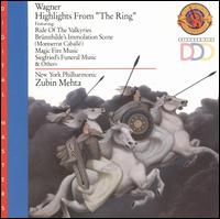 Wagner: Highlights from 'The Ring' - Montserrat Caball (soprano); Peter Wimberger (baritone); New York Philharmonic; Zubin Mehta (conductor)