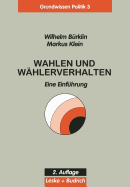 Wahlen Und Wahlerverhalten: Eine Einfuhrung