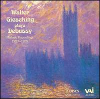 Walter Gieseking plays Debussy - Walter Gieseking (piano)