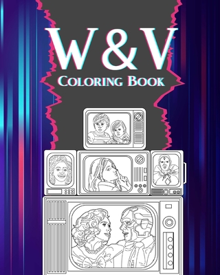 WandaVision Coloring Book: Coloring Books for Adults, TV Series Coloring Book, Marvel Coloring - Paperland
