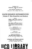 Water Resources Instrumentation: Data Acquisition and Analysis v. 2