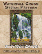 Waterfall Cross Stitch Pattern
