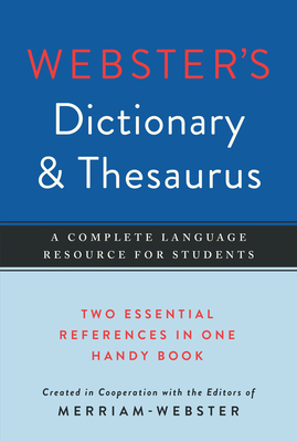 Webster's Dictionary & Thesaurus - Merriam-Webster (Editor)