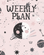 Weekly Plan: 52 Weeks Planner Monday to Friday and Notes