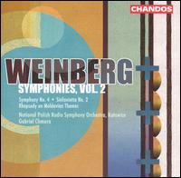 Weinberg: Symphonies, Vol. 2 - The National Polish Symphony Orchestra in Katowice; Gabriel Chmura (conductor)