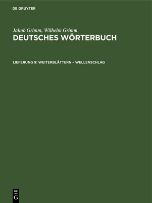 Weiterbl?ttern - Wellenschlag - Grimm, Jakob, and Grimm, Wilhelm