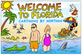 Welcome to Florida: Cartoons by Hortoon