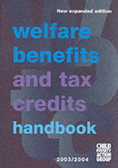 Welfare Benefits and Tax Credits Handbook - George, Carolyn, and etc., and et al