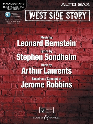 West Side Story for Alto Sax: Instrumental Play-Along Book/Online Audio - Bernstein, Leonard (Composer)