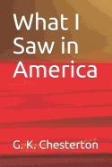 What I Saw in America