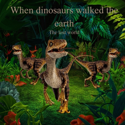 When Dinosaurs walked the earth: The lost world - Kidwell, Michael P