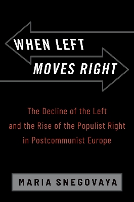 When Left Moves Right: The Decline of the Left and the Rise of the Populist Right in Postcommunist Europe - Snegovaya, Maria