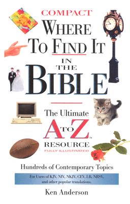 Where to Find It in the Bible-Compact-Supersaver - Anderson, Ken, and Hayes, John, Mr.