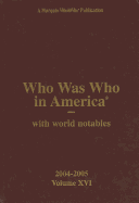 Who Was Who in America: With World Notables