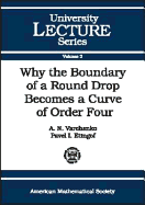 Why the Boundary of a Round Drop Becomes a Curve of Order Four