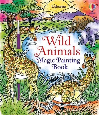 Wild Animals Magic Painting Book - Baer, Sam