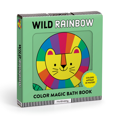 Wild Rainbow Color Magic Bath Book - Mudpuppy